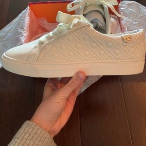 Tory Burch Lace Up Sneakers